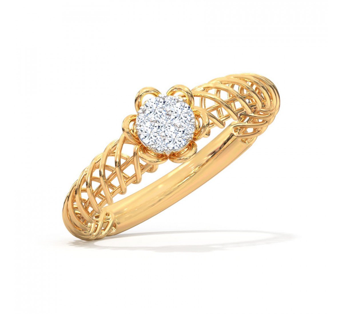 Mabel Hold Diamond Ring