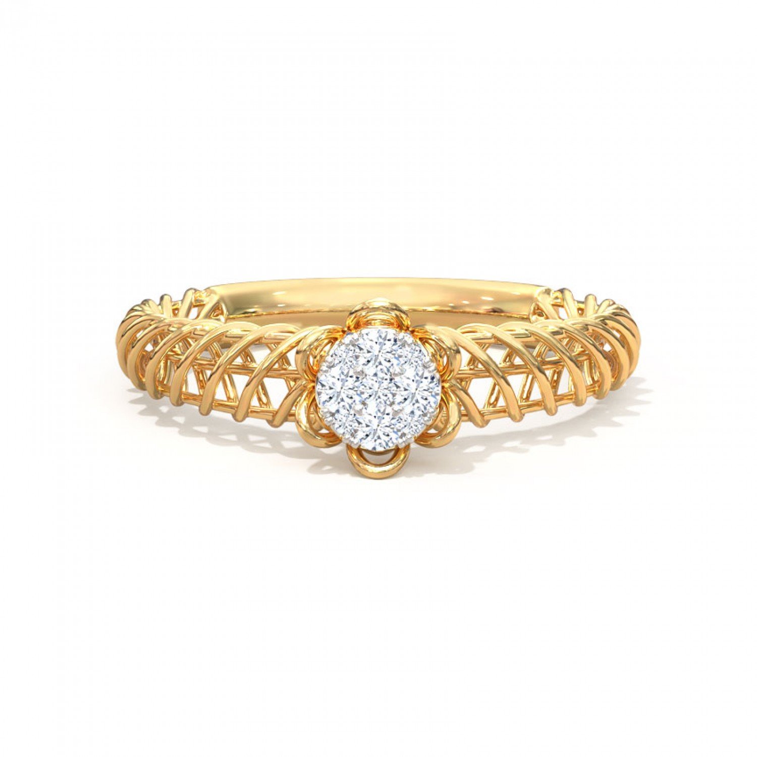 Mabel Hold Diamond Ring