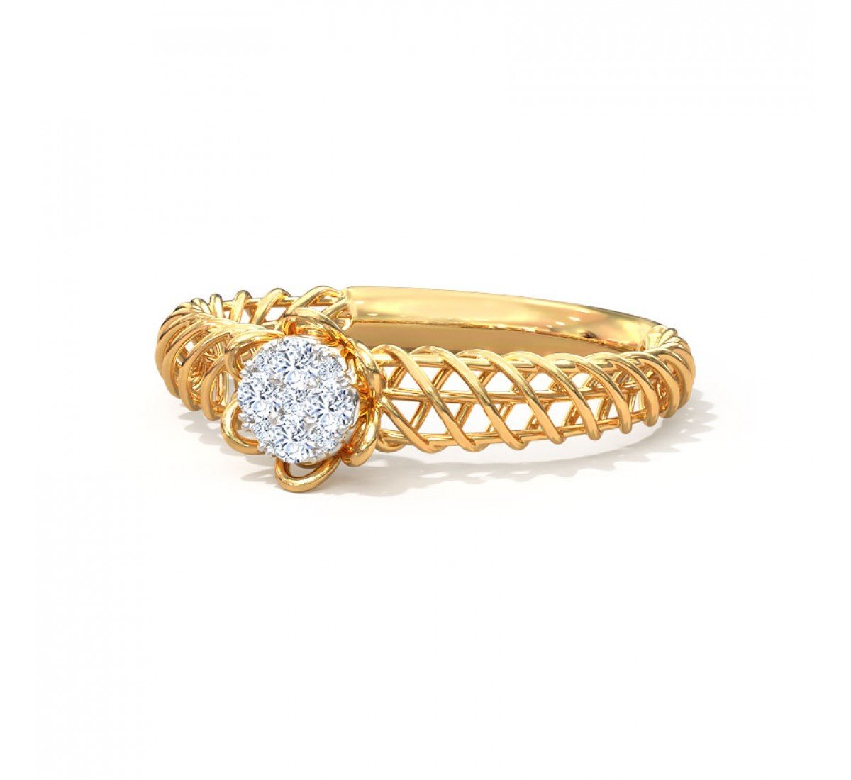 Mabel Hold Diamond Ring