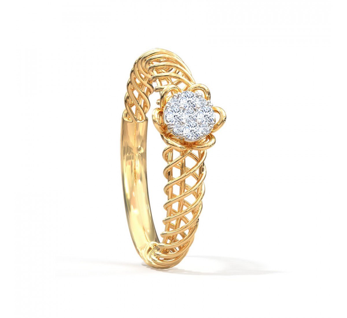 Mabel Hold Diamond Ring