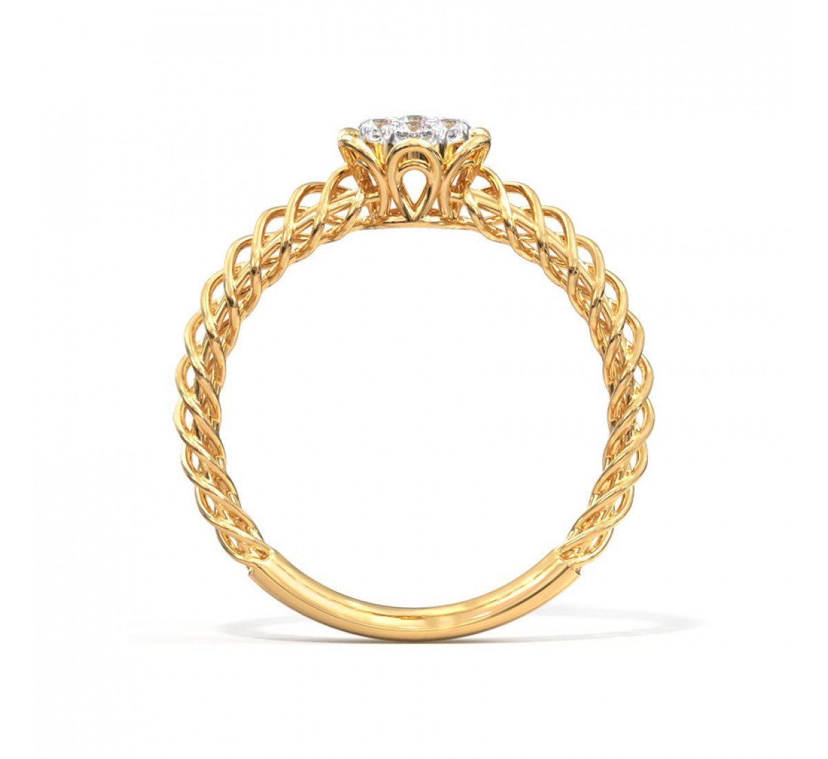 Mabel Hold Diamond Ring