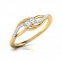 Twisted Elegance Diamond Ring