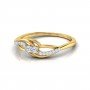 Twisted Elegance Diamond Ring