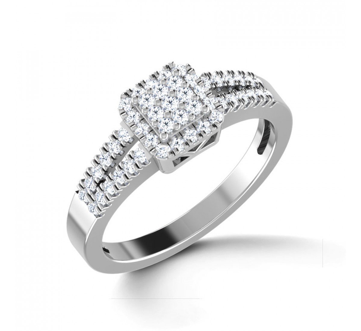 Velvet Hamesha Diamond Ring