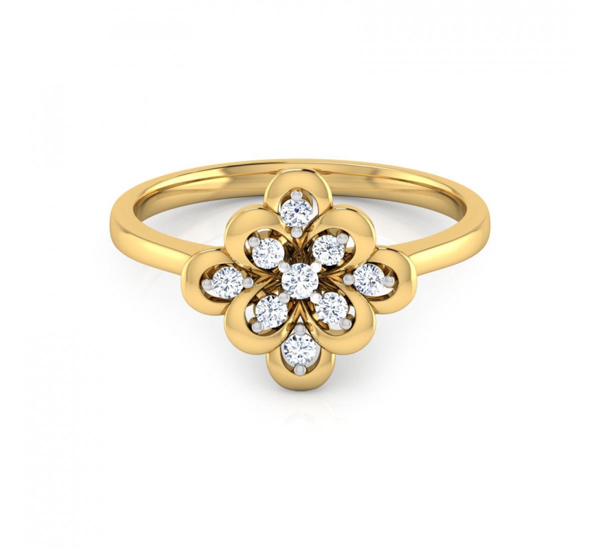 Starry Brocade Diamond Ring