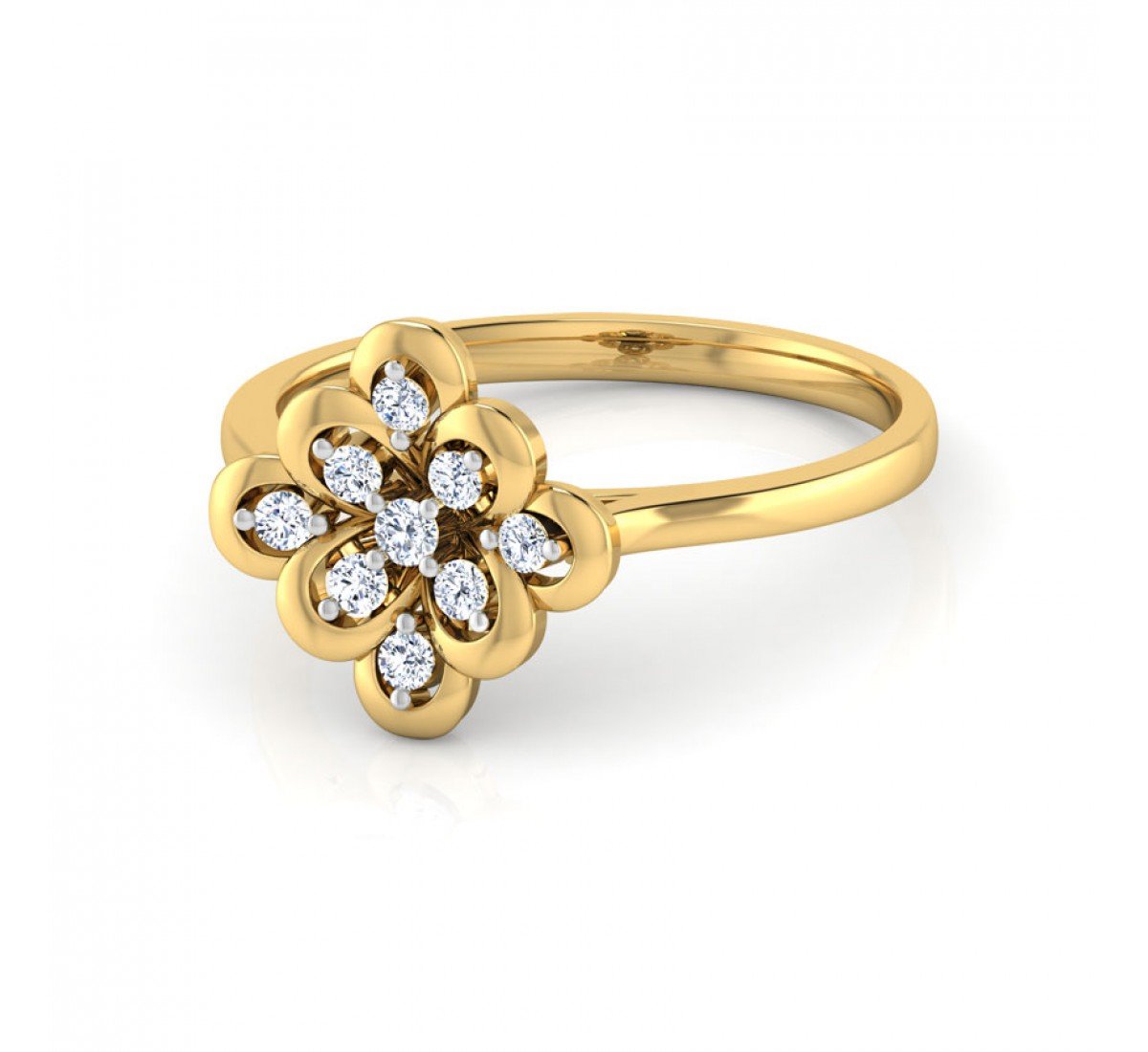 Starry Brocade Diamond Ring