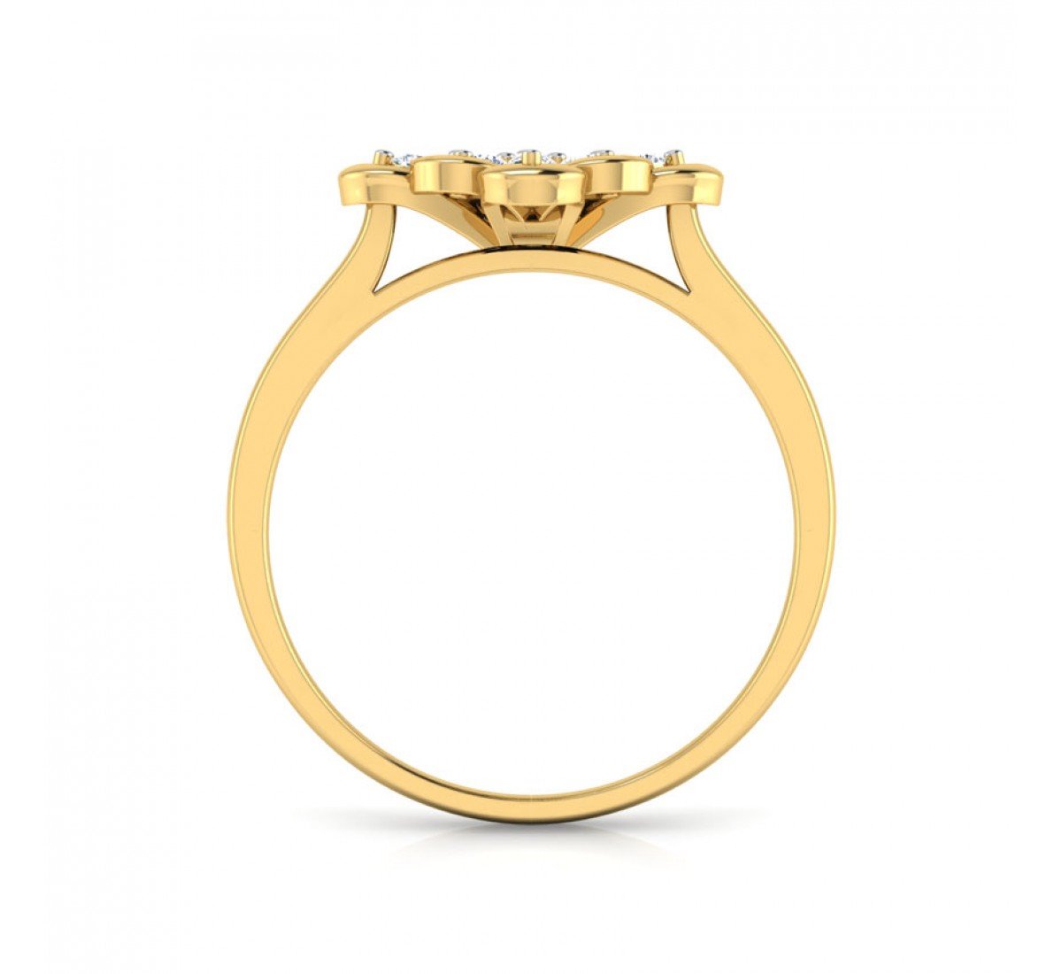 Starry Brocade Diamond Ring