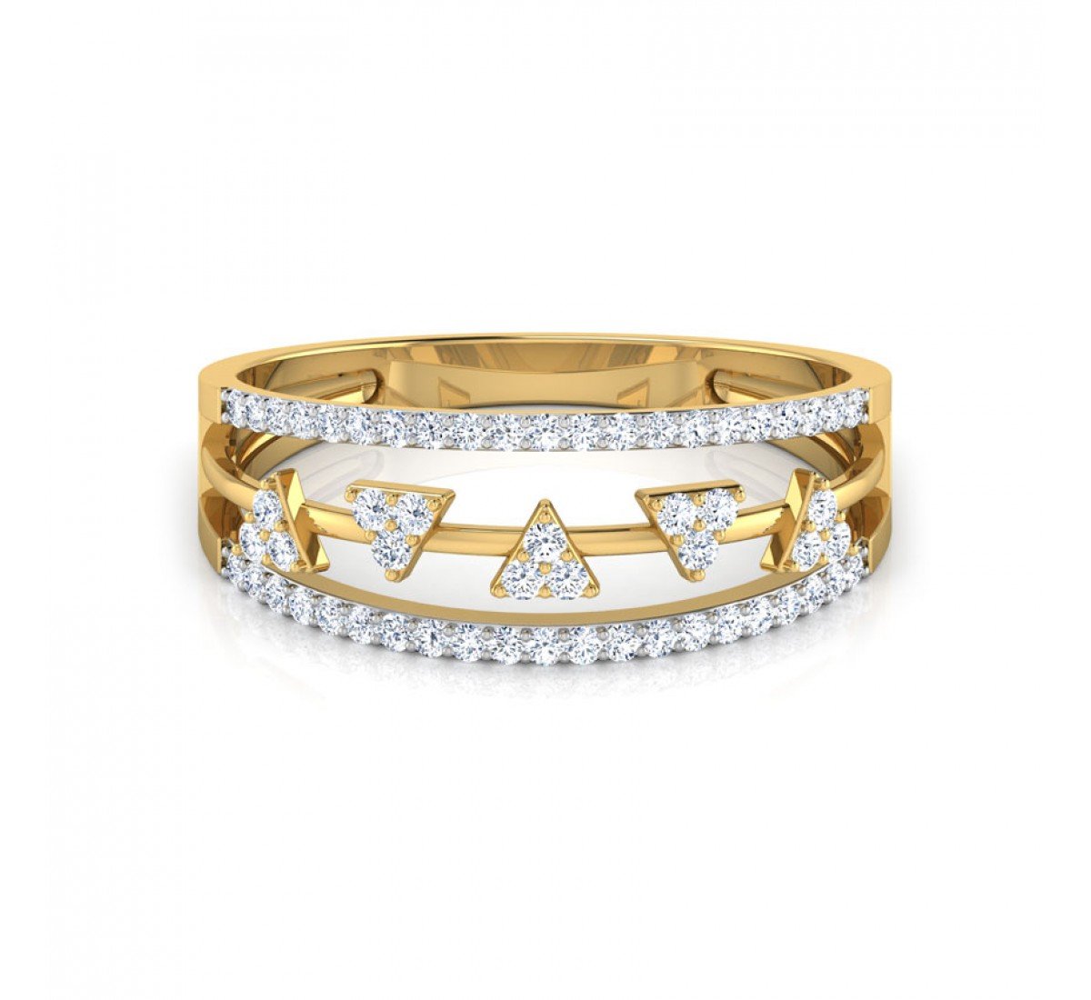 Radiance Wispy Diamond Ring