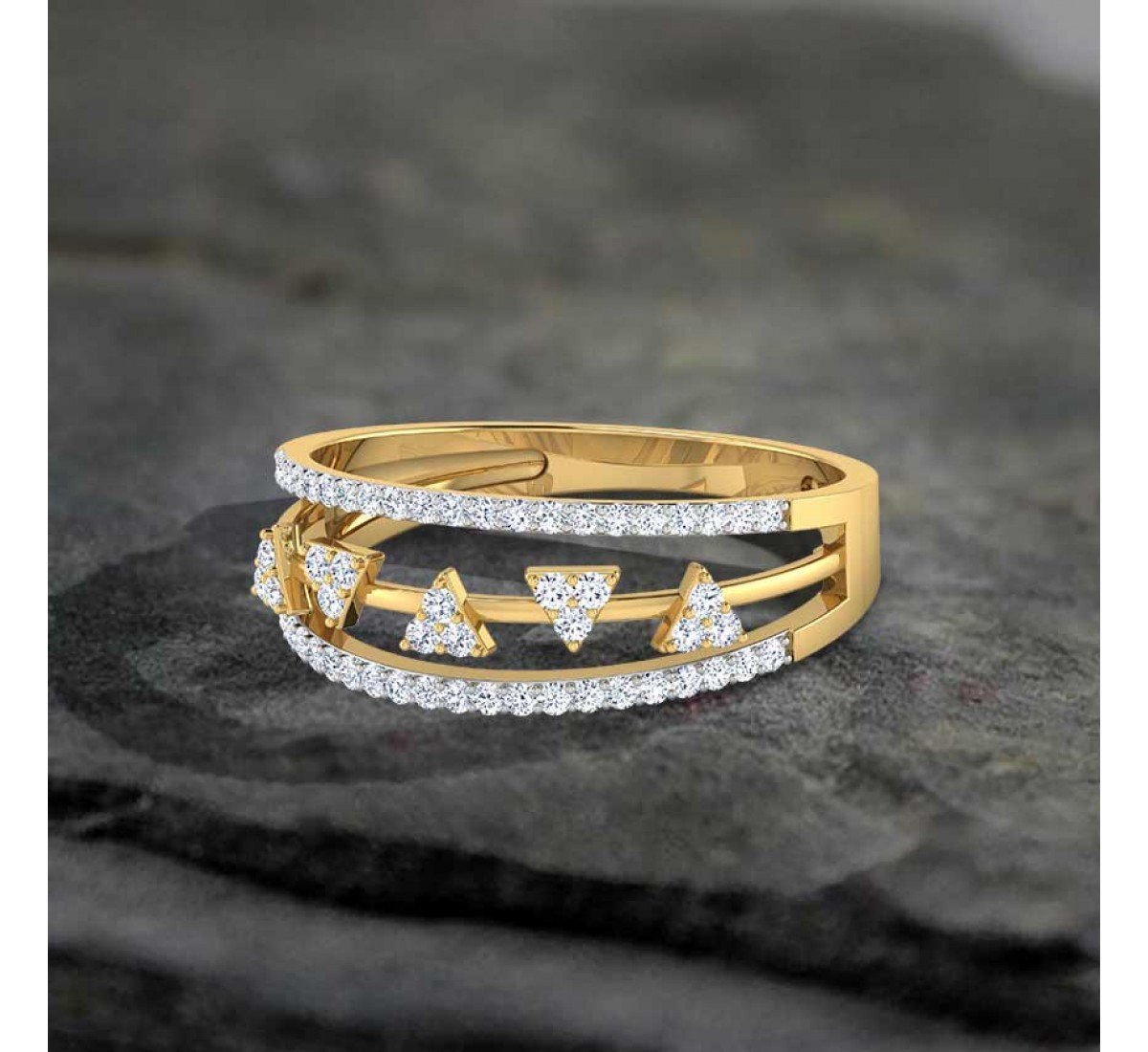 Radiance Wispy Diamond Ring