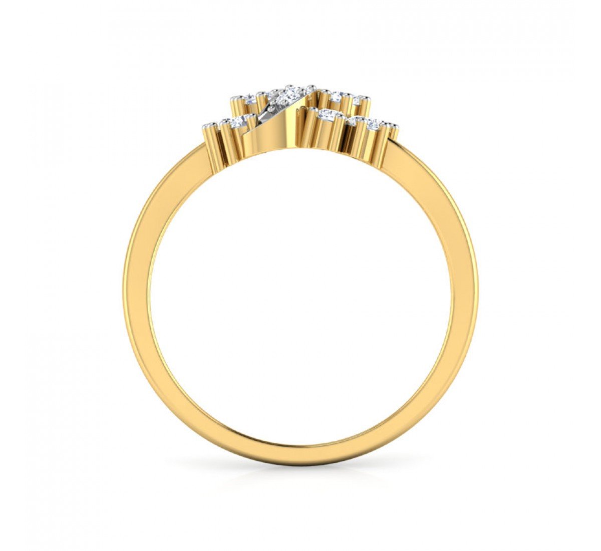 Transept Eternity Diamond Ring