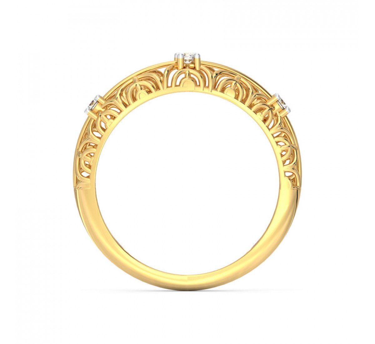 Charm of Tami Clover Diamond Ring