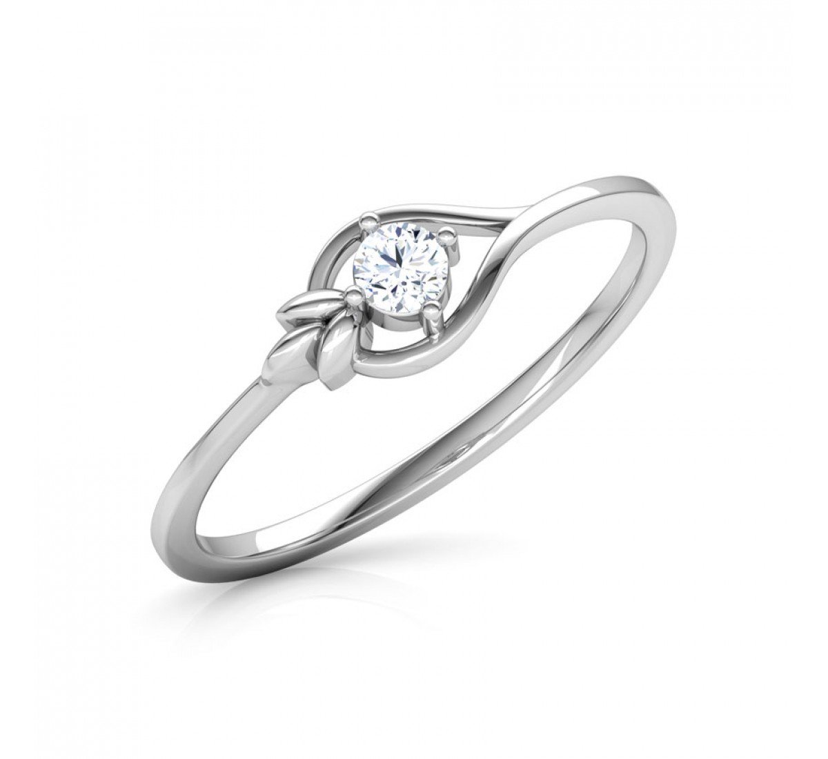 Regal Brocaded Diamond Ring