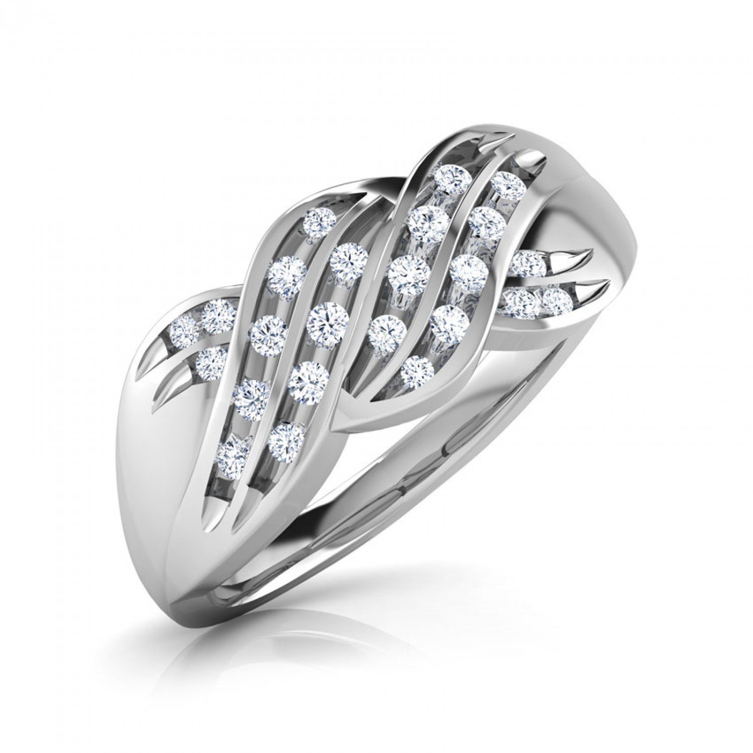 Dazzling Vine Diamond Ring