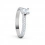 Aurorium Solitaire Diamond Ring
