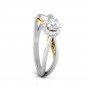 Garland Spiral Solitaire Diamond Ring