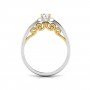 Garland Spiral Solitaire Diamond Ring