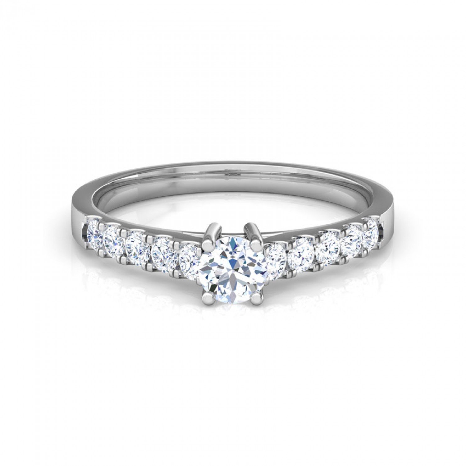Ambrosia Solitaire Diamond Ring