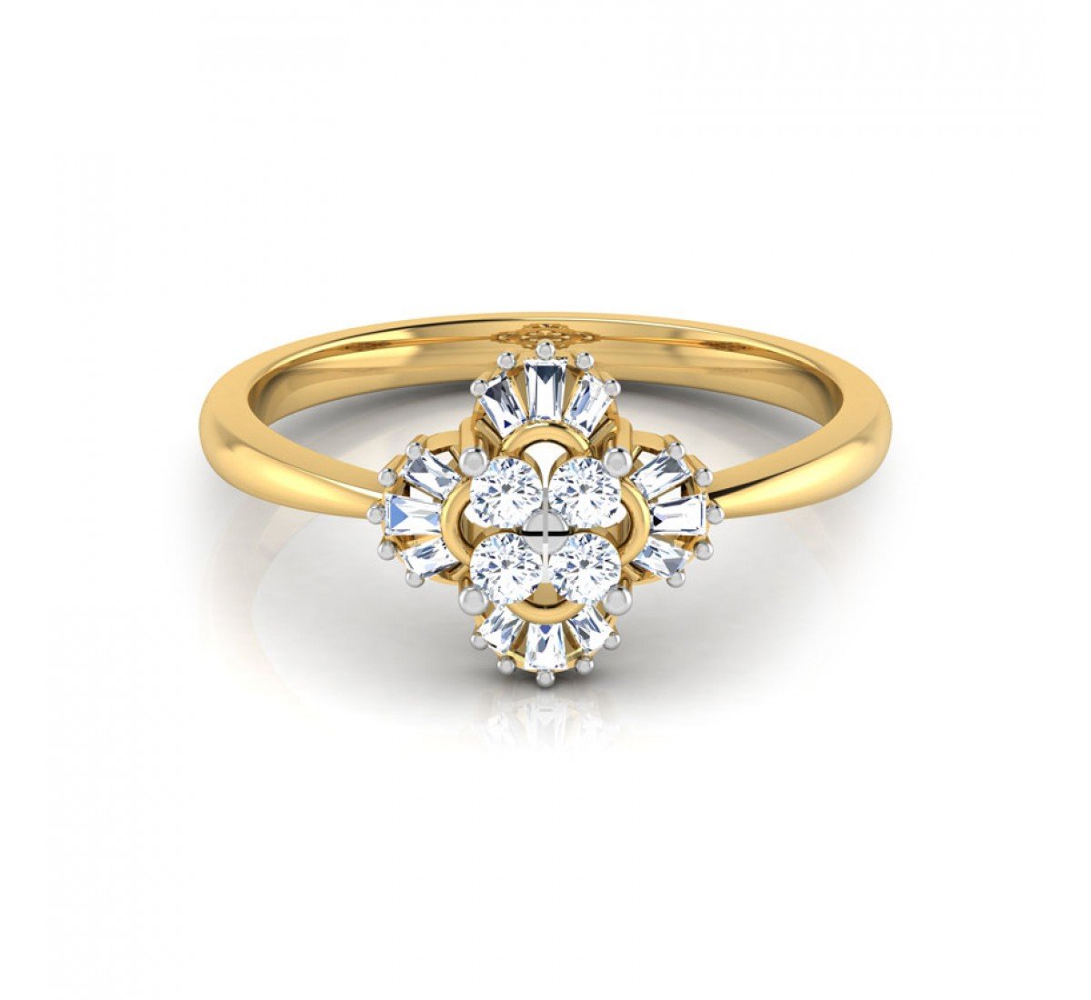 Manela Begonia Diamond Ring