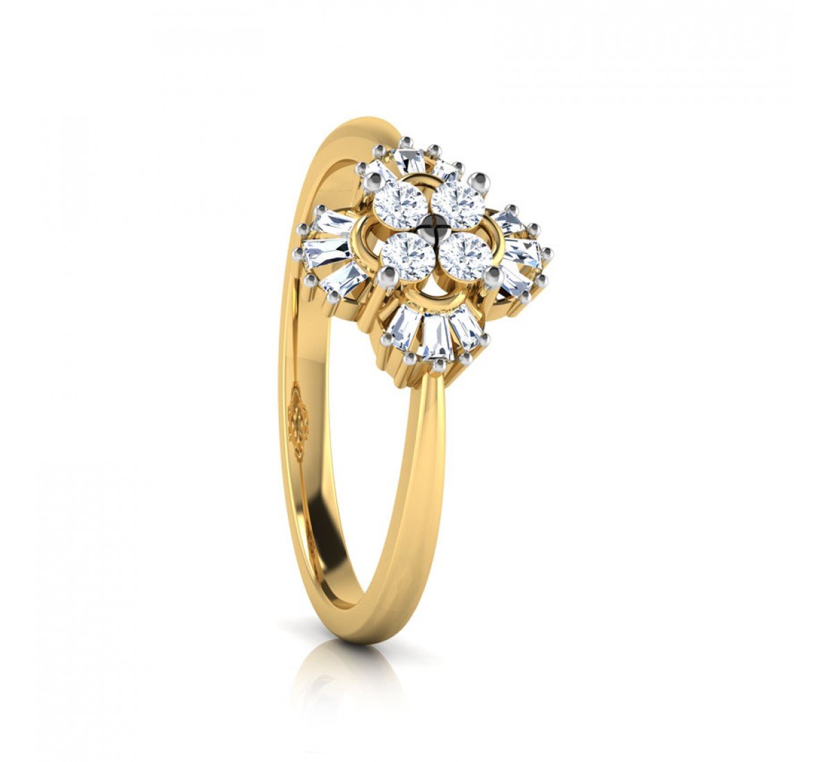 Manela Begonia Diamond Ring