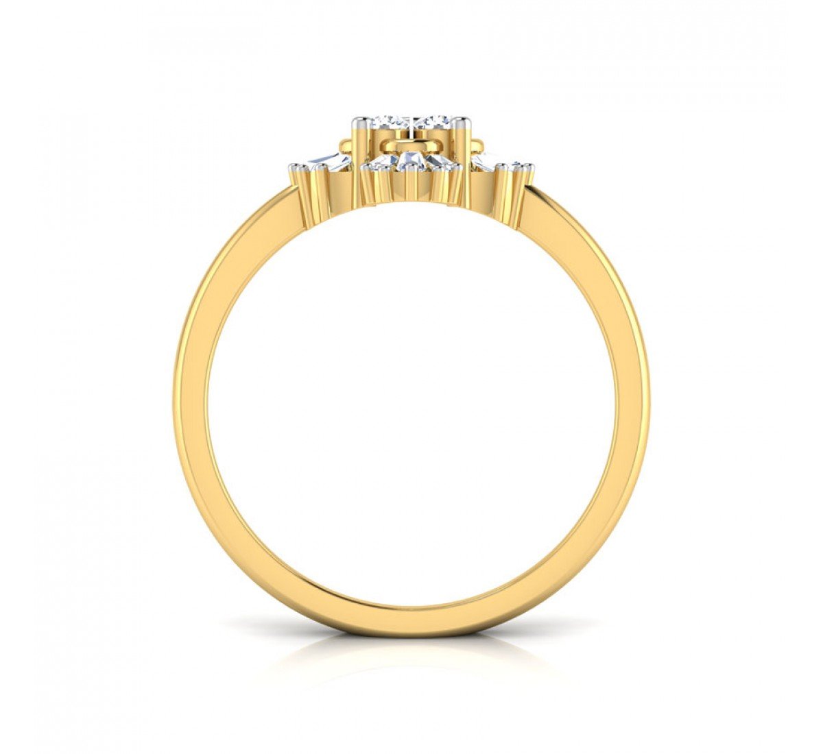 Manela Begonia Diamond Ring