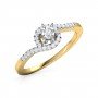 Imperial Twist Diamond Ring