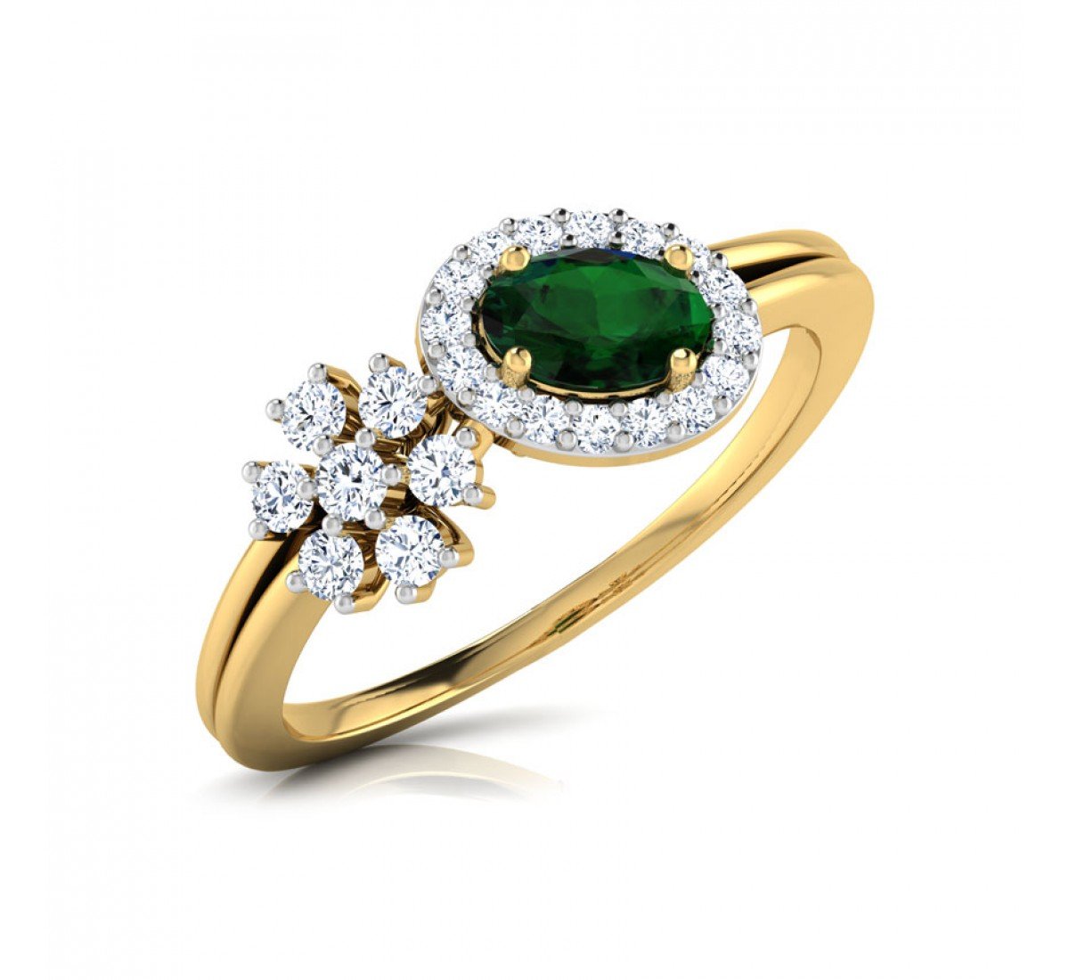 Cinzia Crafted Diamond Ring