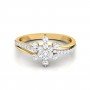 Opulent Shimmer Diamond Ring