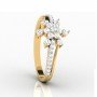 Opulent Shimmer Diamond Ring
