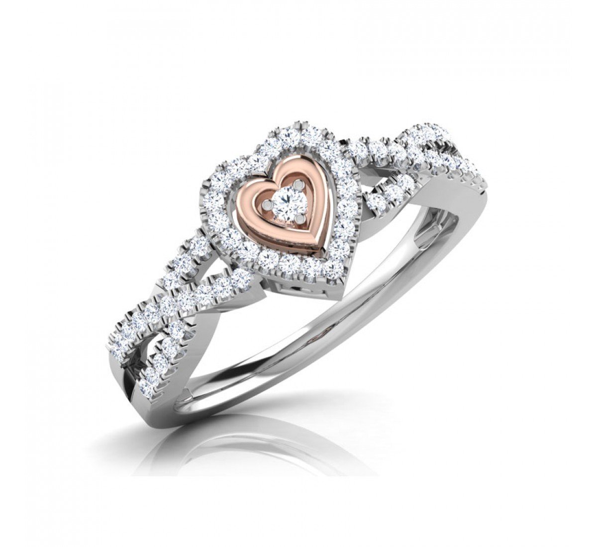 Tranquil Twilight Diamond Ring