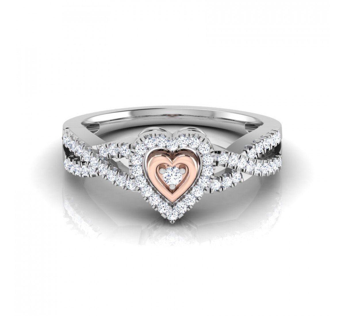 Tranquil Twilight Diamond Ring