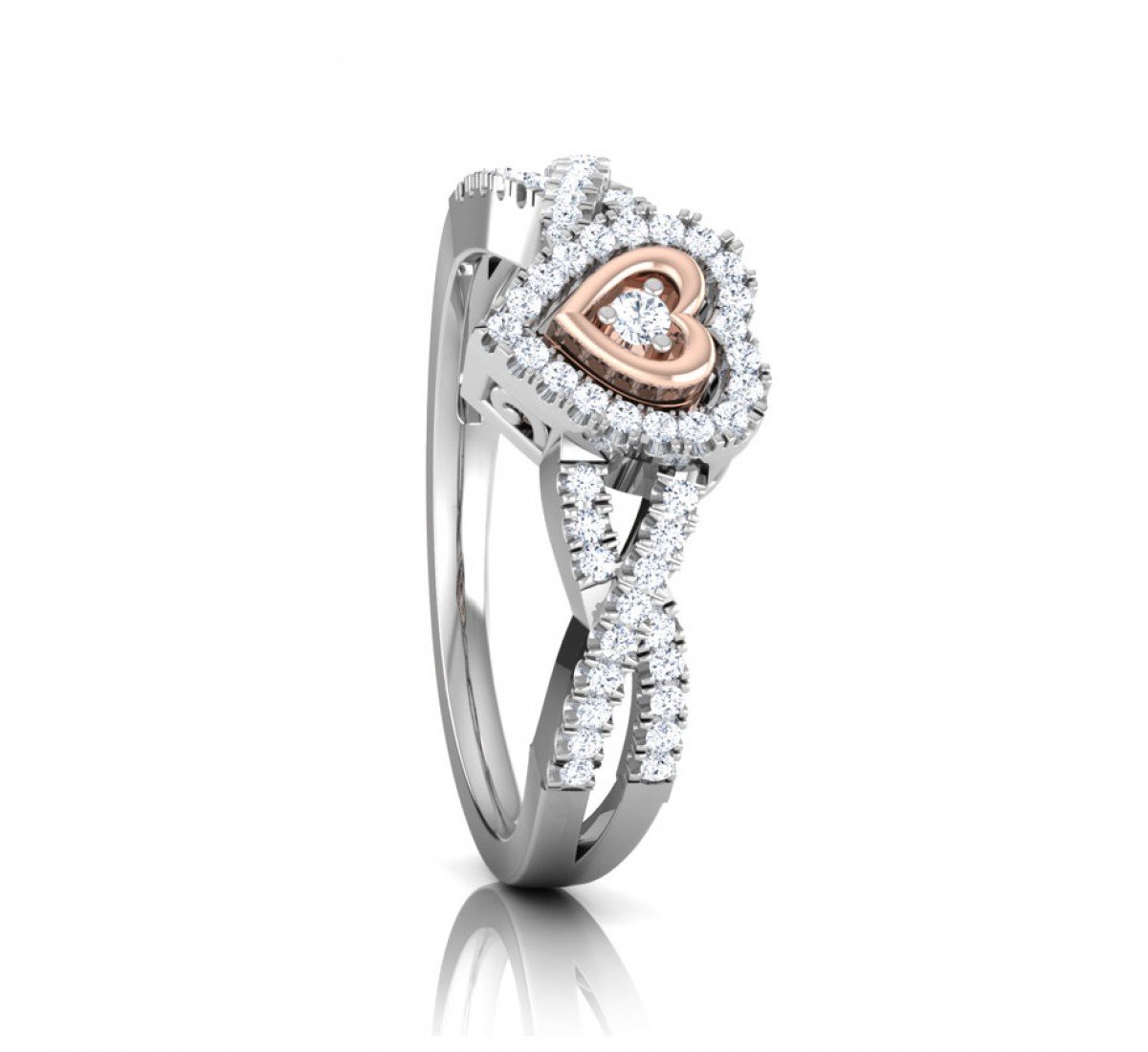 Tranquil Twilight Diamond Ring