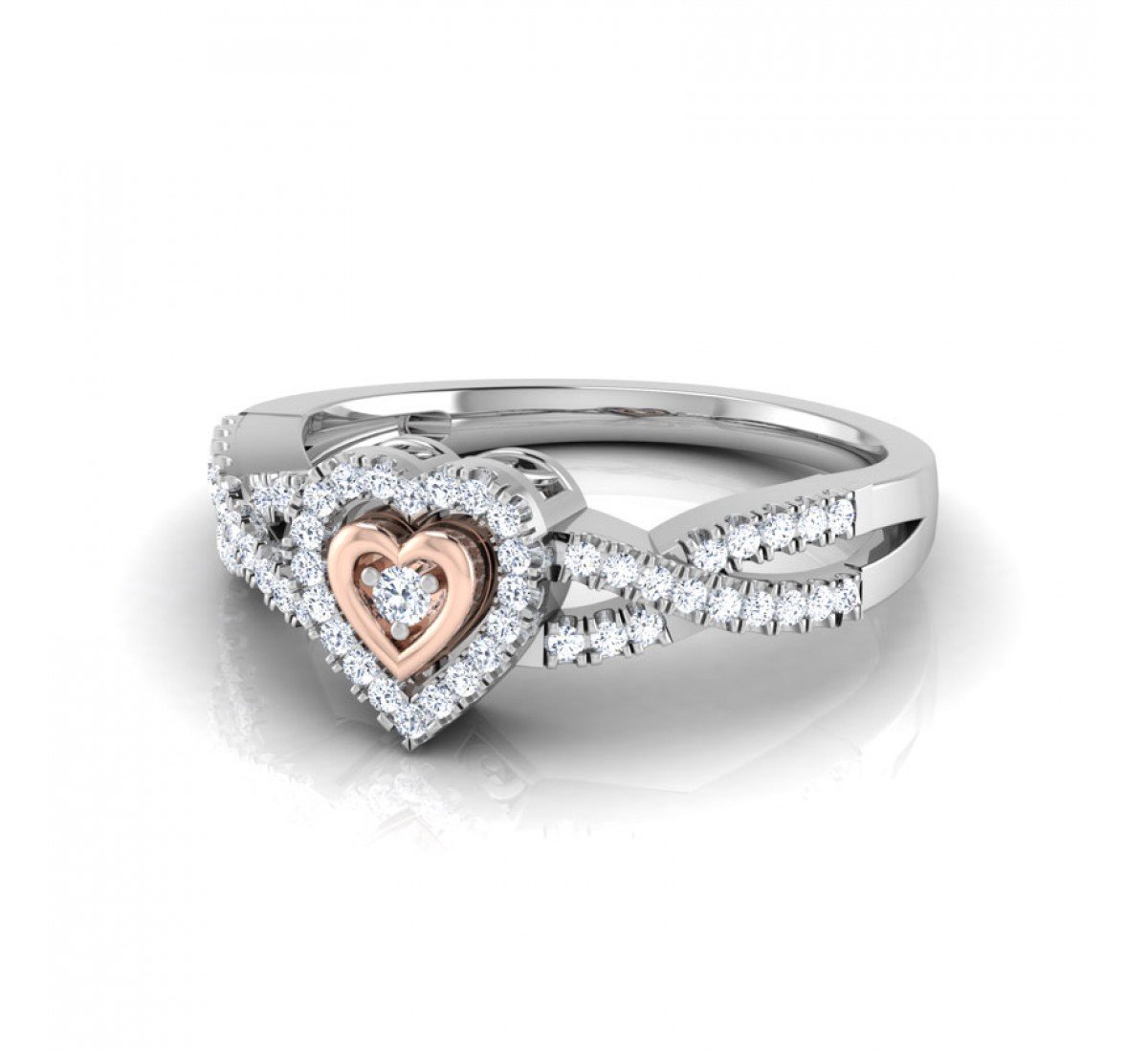 Tranquil Twilight Diamond Ring