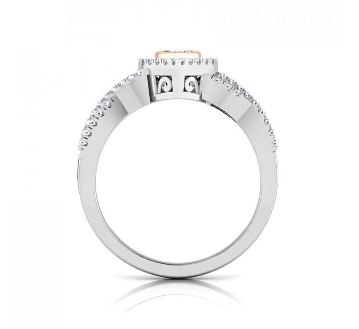 Tranquil Twilight Diamond Ring