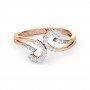 Stefanie Theodara Tone Diamond Ring