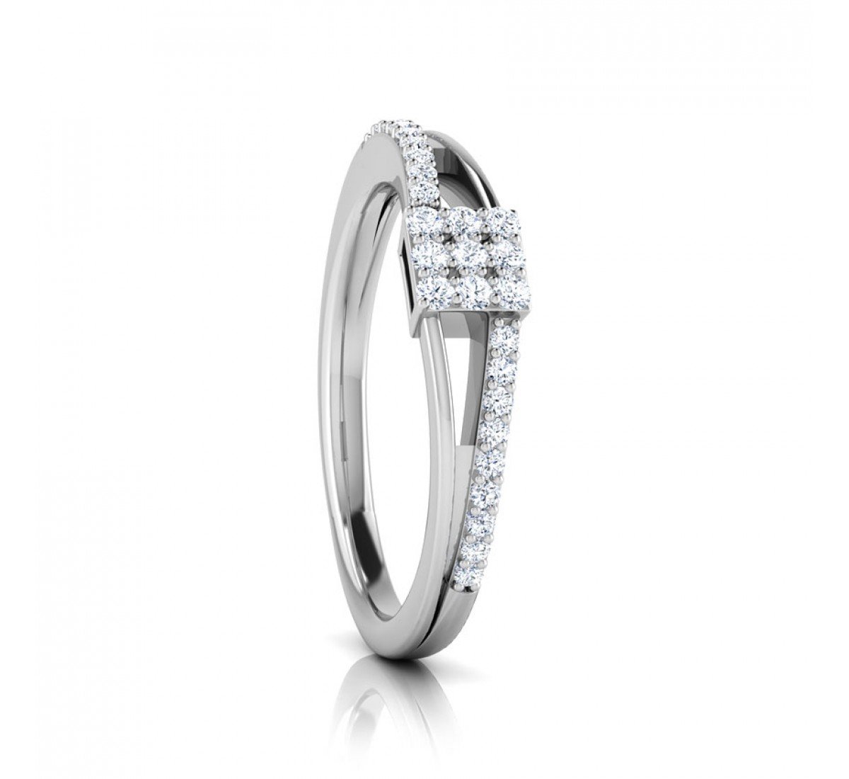 Ripple Anya Caro Diamond Ring
