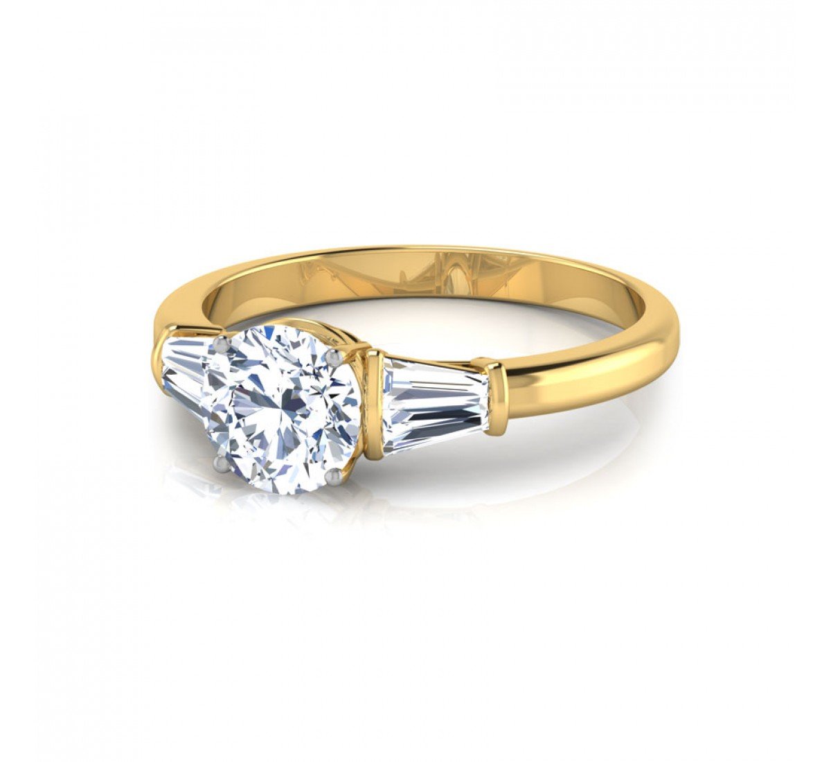 Pivotal Solitaire Diamond Ring