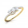 Aquarelle Solitaire Diamond Ring