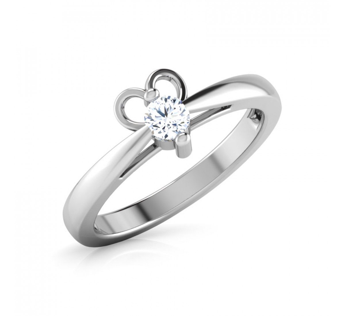 Heartfelt Embrace Diamond Ring
