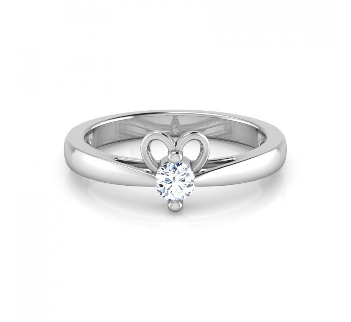 Heartfelt Embrace Diamond Ring