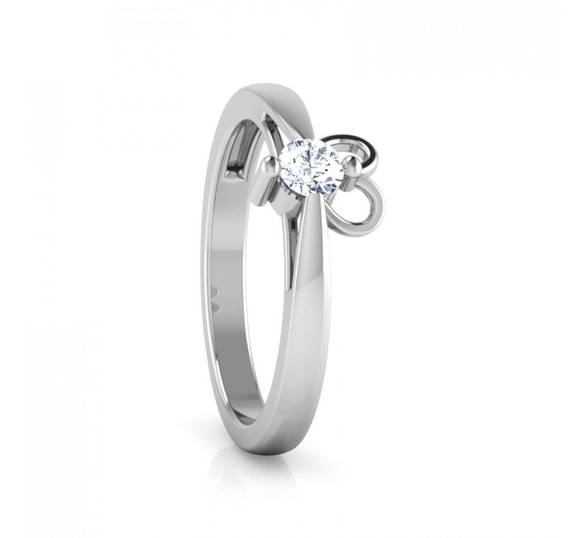 Heartfelt Embrace Diamond Ring