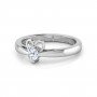 Heartfelt Embrace Diamond Ring