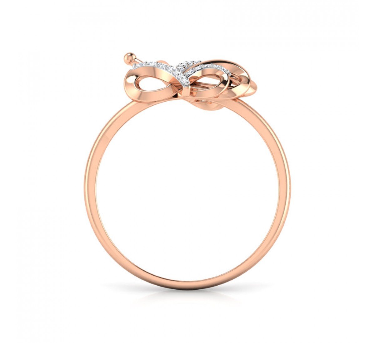 Pave Aberdine Diamond Ring