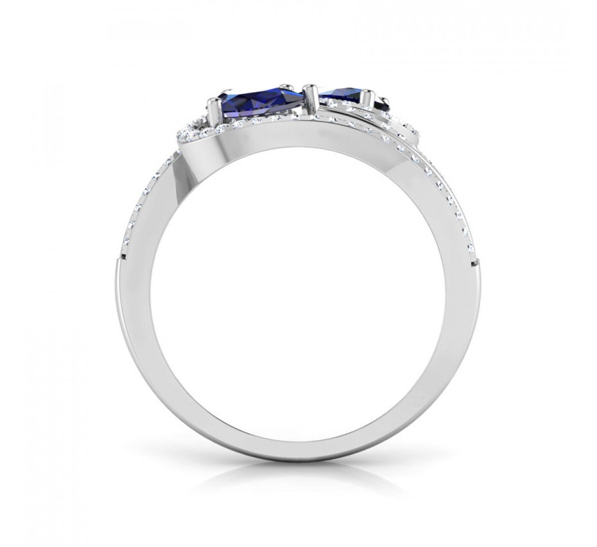 Swan Grace Diamond Ring