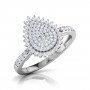 Majestic Pear Radiance Diamond Ring