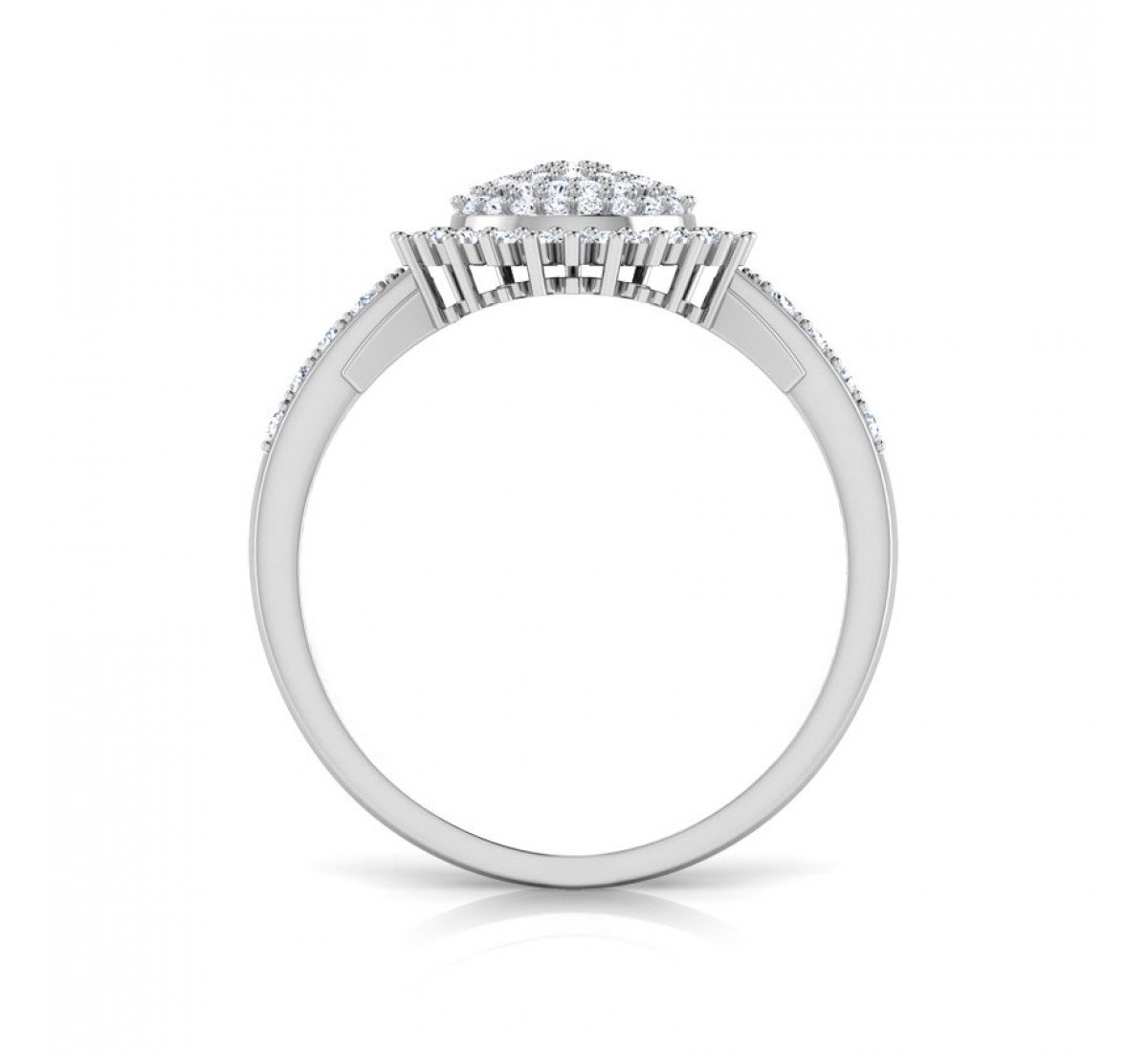 Majestic Pear Radiance Diamond Ring