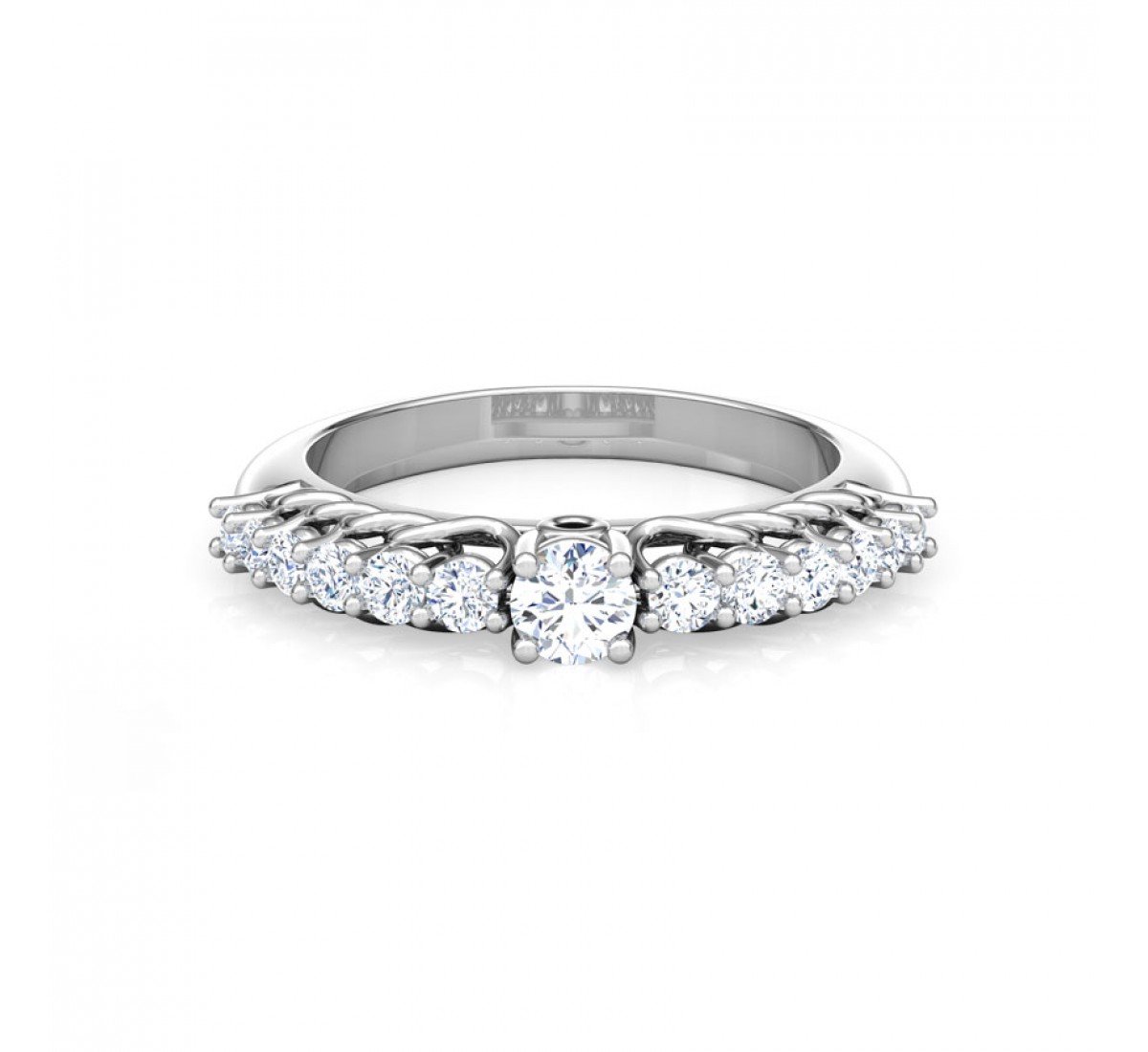 Starlight Solitaire Diamond Ring