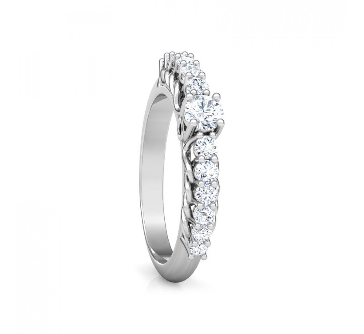 Starlight Solitaire Diamond Ring