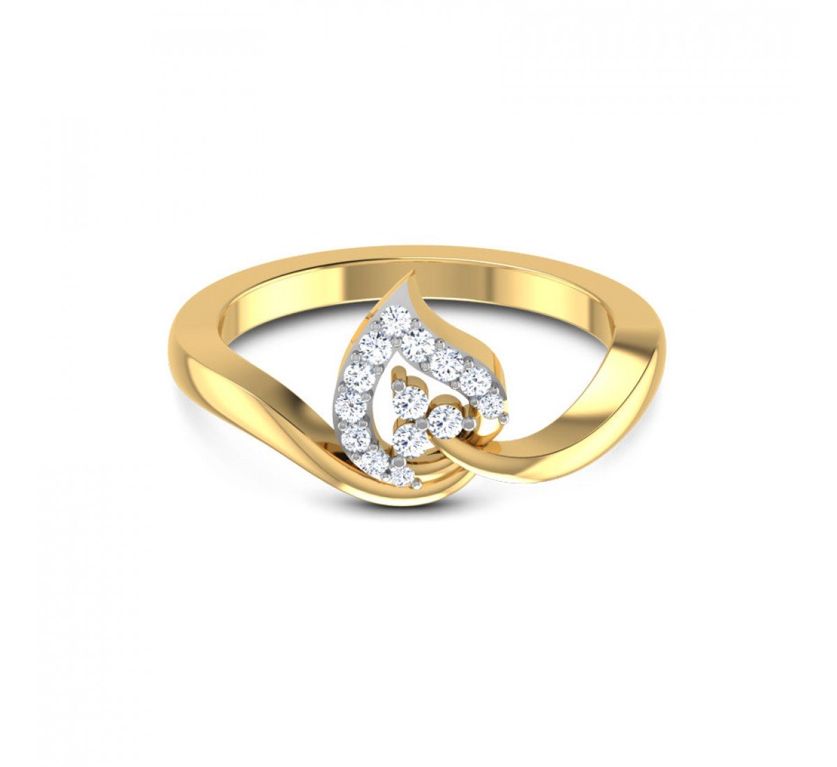 Crowned Brilliance Diamond Ring