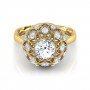 Taj Morpankh Solitaire Diamond Ring