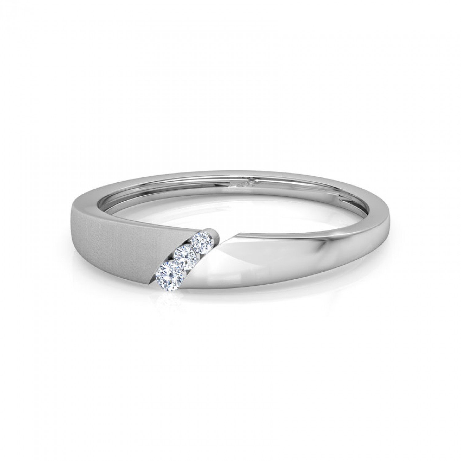 Serenity Spiral Diamond Band
